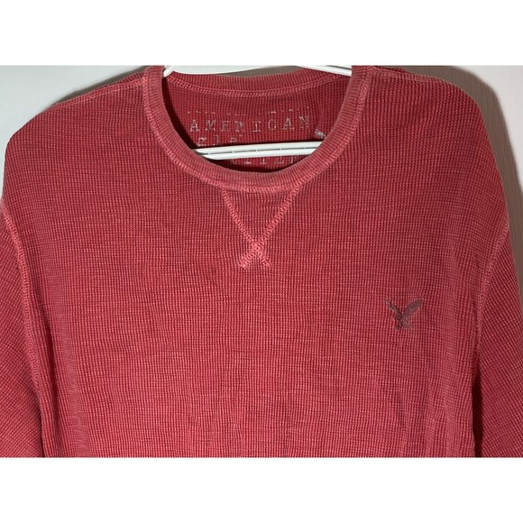 American Eagle Outfitters Vintage Fit SIZE XL Long Sleeve Henley Shirt - Picture 2 of 9